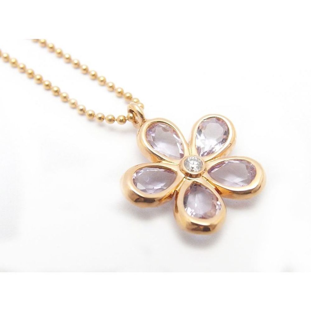 Tiffany Diamond Amethyst Garden Flower Necklace